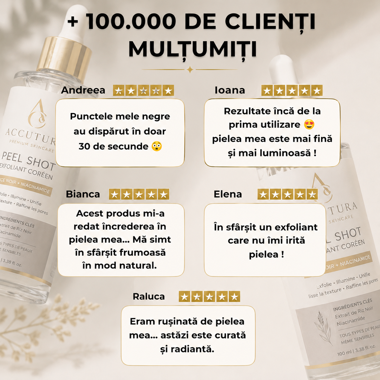 PEEL SHOT — Exfoliant Coreean