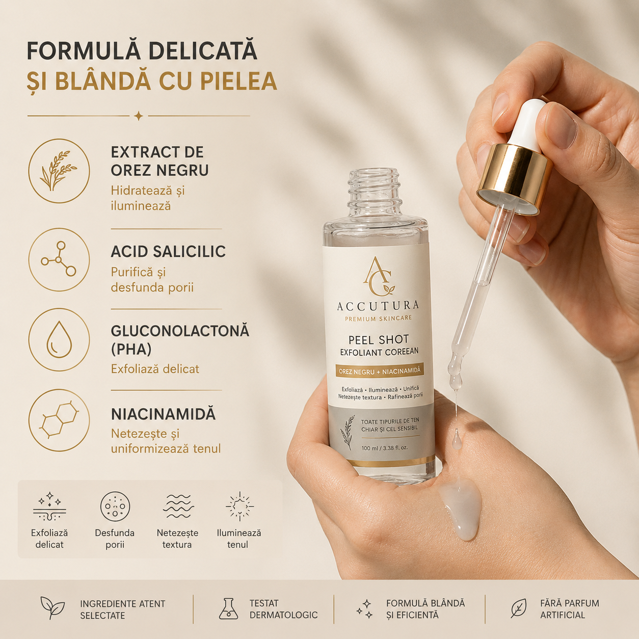 PEEL SHOT — Exfoliant Coreean